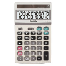 Calculatrice de mémoire JS-120TS papeterie en bois